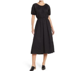 LOVE...ADY Open Back Midi Dress in Black Size Small